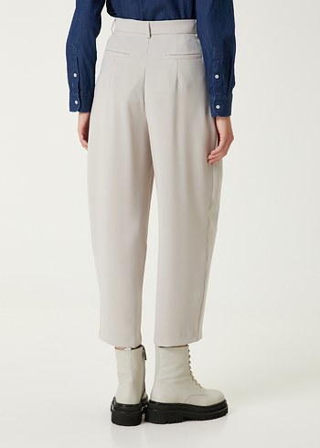 Beymen club Pileli taş rengi pantolon - Görsel 2