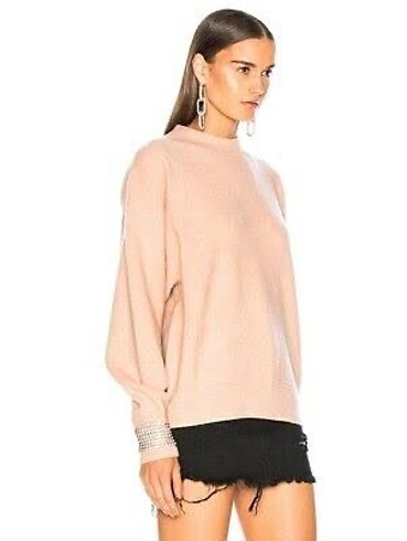 Alexander Wang Alexander wang crystal taşlı kazak