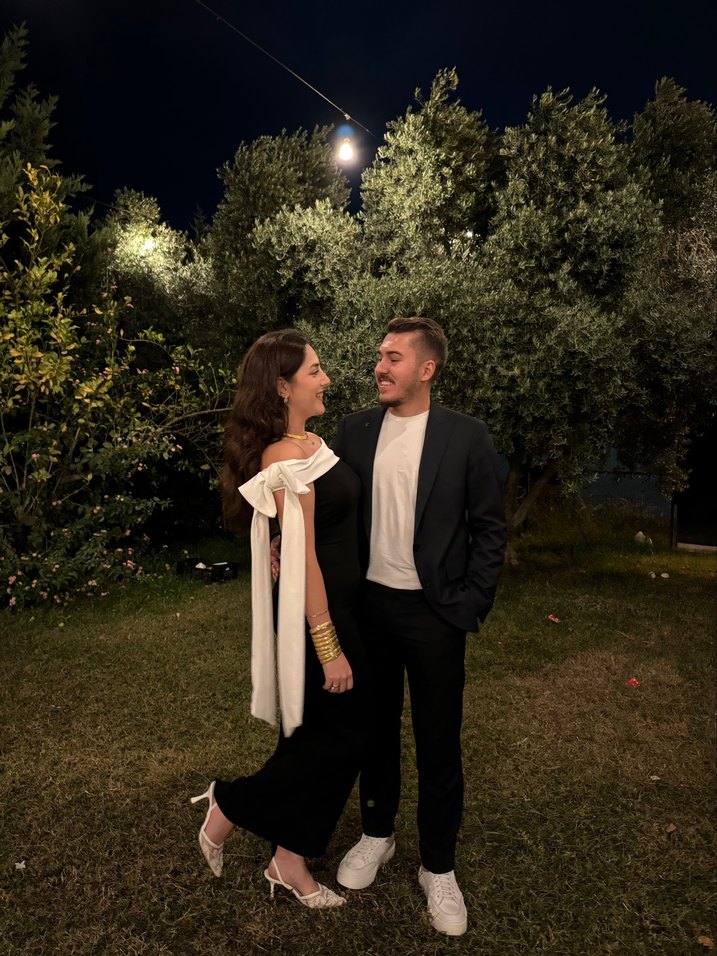 Fiyonklu Siyah Midi Abiye Elbise - Görsel 2