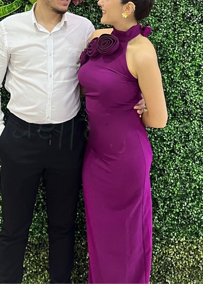 Uzun abiye elbise - Görsel 2