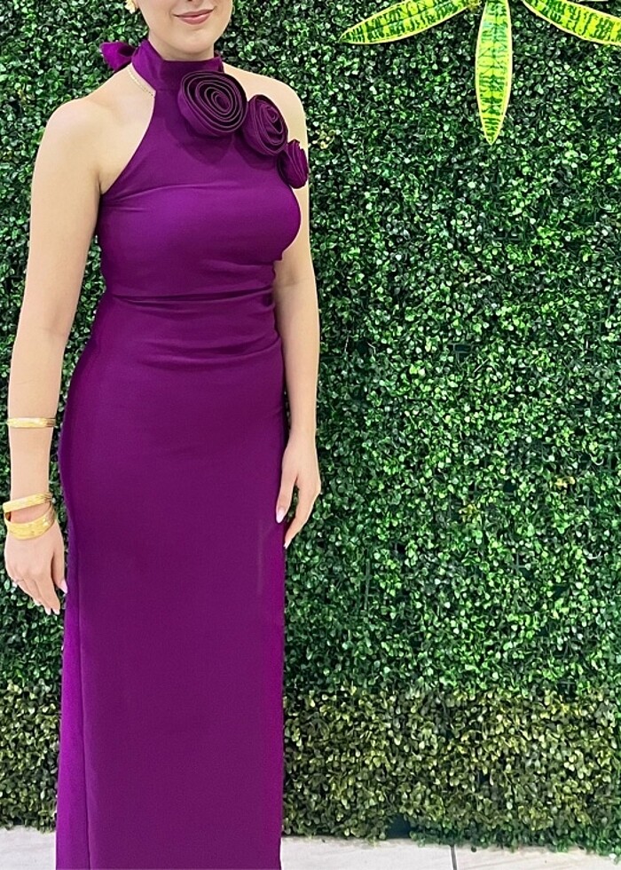 Uzun abiye elbise - Görsel 4