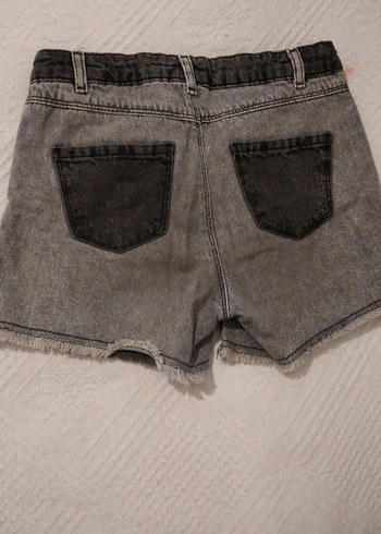 LC Waikiki Gri Mini Kot Şort