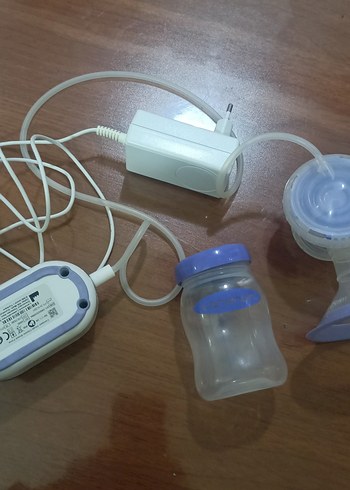 Mavi Elektrikli Göğüs Pompası Seti - Görsel 2