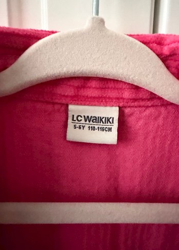 Kız Çocuk Pembe Uzun Kollu Düğmeli Gömlek - Görsel 4