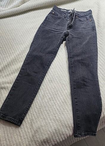 xs Beden gri Renk Mango jean