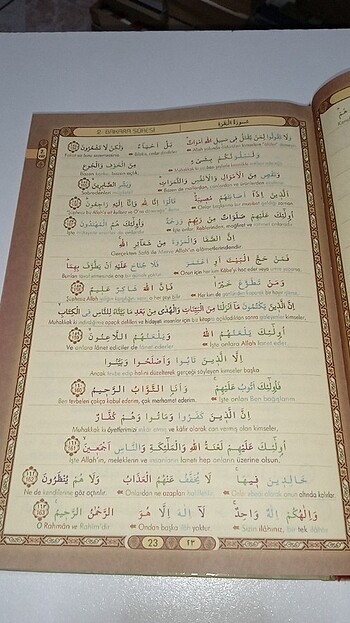 Beden Renkli Kelime Mealli Kur'an-ı Kerim