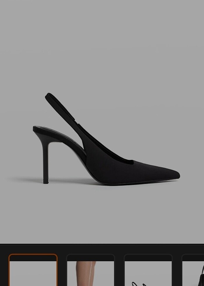 Stradivarius topuklu ayakkabı - Görsel 2