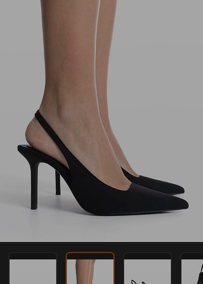 Stradivarius topuklu ayakkabı - Görsel 3