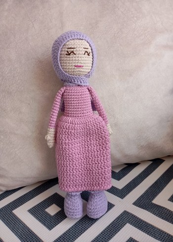 El Örgüsü Pembe ve Mor Bebek