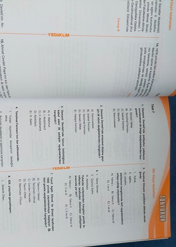 Beden KPSS 2021 Tarih Tamamı Çözümlü Soru Bankası