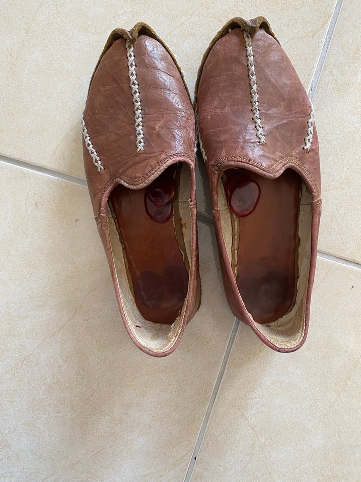 Kahverengi Parlak Deri Espadril - Görsel 3