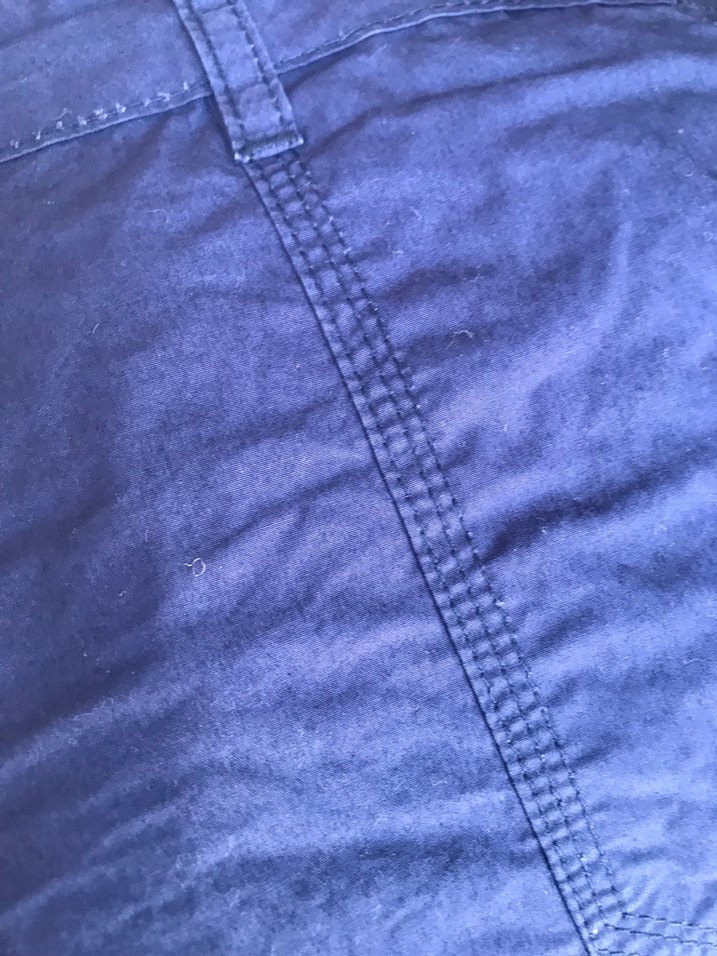 Düğmeli Mor Midi  Şortu - Görsel 4