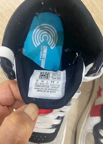 Converse Erkek Beyaz Spor Ayakkabı Bağcığı - Görsel 7