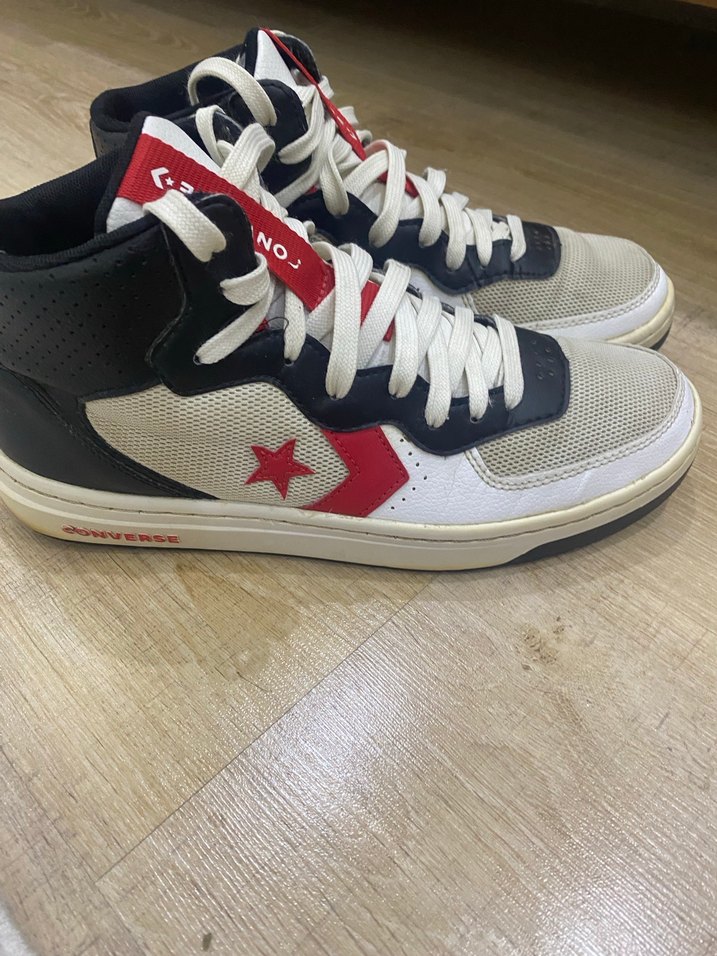 Converse Erkek Beyaz Spor Ayakkabı Bağcığı - Görsel 2