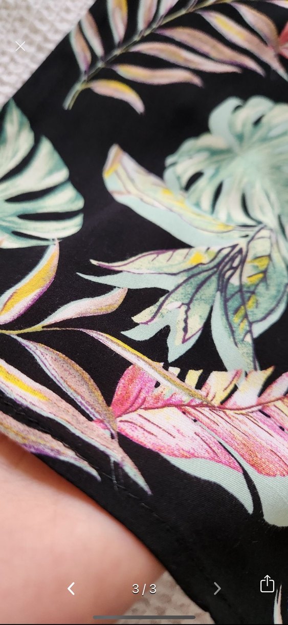 Çiçekli Baskılı bluz - Görsel 2