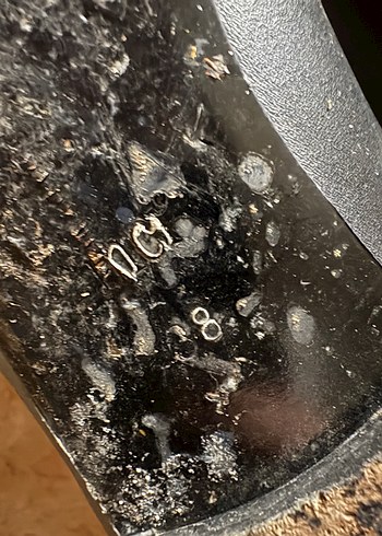 38 Beden siyah Renk Siyah Deri Stiletto Ofis Ayakkabısı