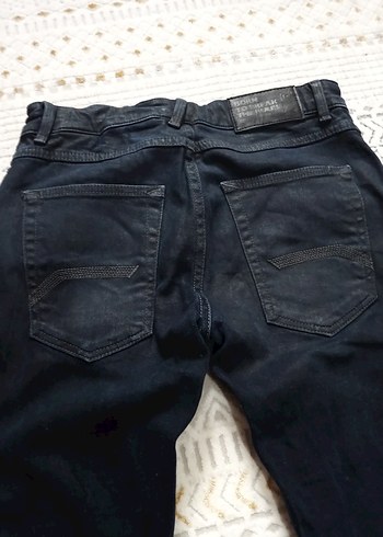 Diğer Erkek Siyah Regular Fit Denim Jean