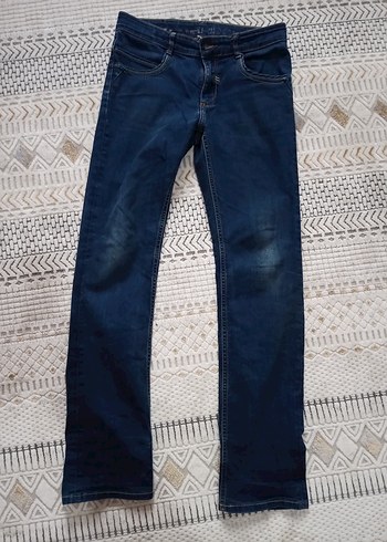 Erkek Çocuk Lacivert Denim Pantolon
