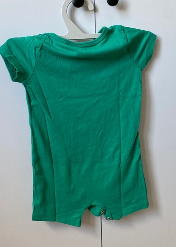 Yeşil Mickey Baskılı Bebek Tulum - Görsel 4