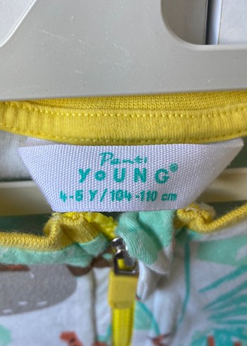 Renkli Baskılı Kısa Kollu Bebek Tulum - Görsel 2