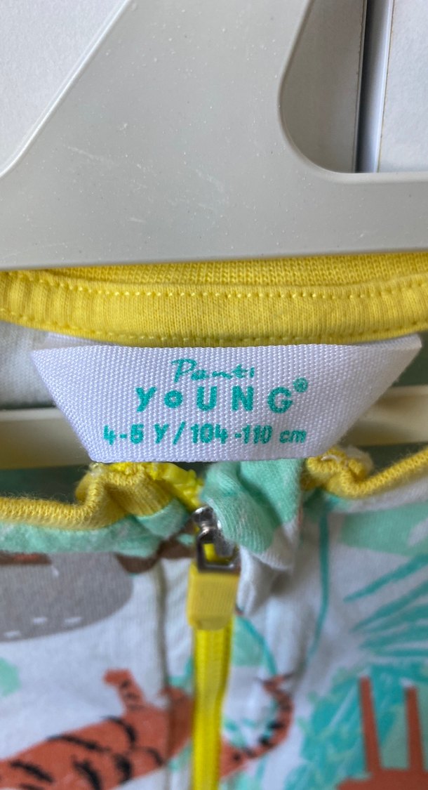 Renkli Baskılı Kısa Kollu Bebek Tulum - Görsel 2