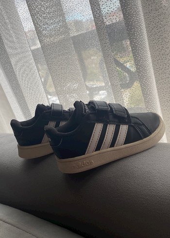 Cırt Cırtlı Siyah Erkek Çocuk Spor Ayakkabı - Görsel 2