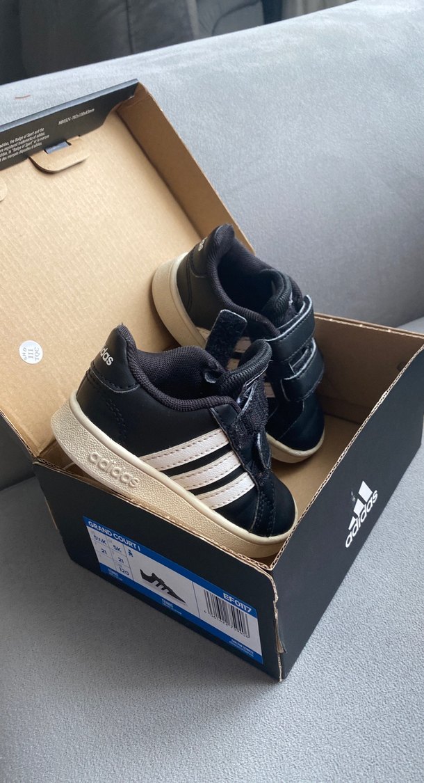 Cırt Cırtlı Siyah Erkek Çocuk Spor Ayakkabı - Görsel 5