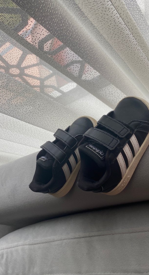 Cırt Cırtlı Siyah Erkek Çocuk Spor Ayakkabı - Görsel 3