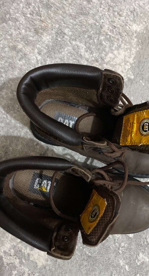 Kahverengi Deri Kadın Dolgu Topuk Bot - Görsel 4