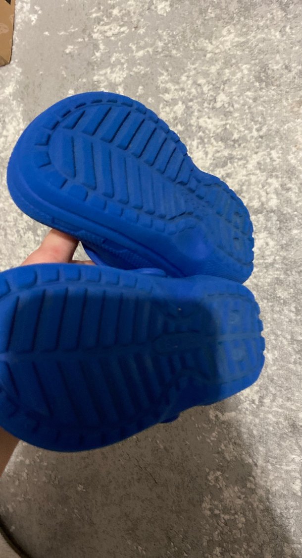 Mavi Erkek Çocuk Cırt Cırtlı Terlik - Görsel 3