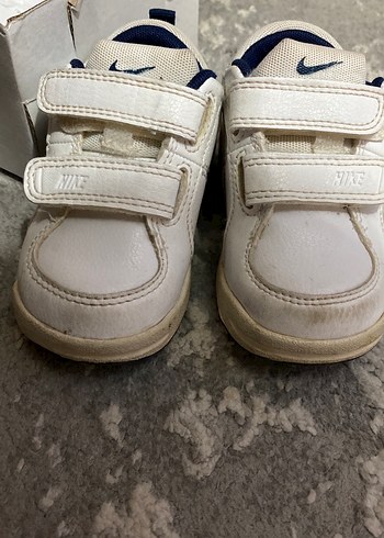 Beyaz Erkek Çocuk Spor Ayakkabı Velcro - Görsel 4