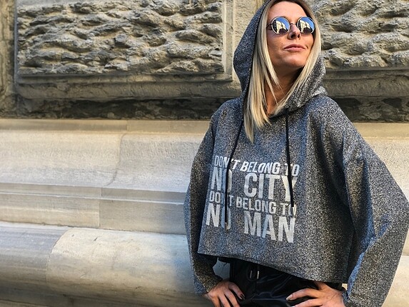 Diğer Simli sweatshirt