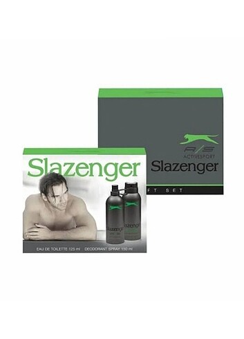 Slazenger Yeşil Parfüm Deodorant Seti