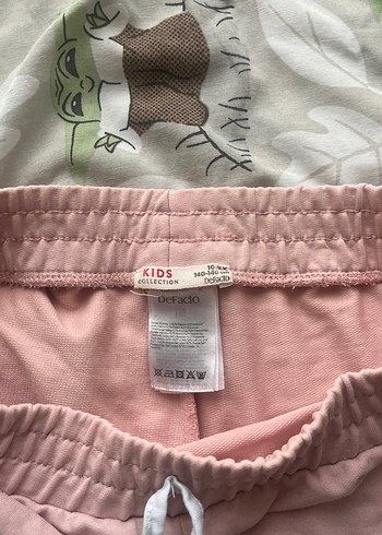 Pembe Mini Pamuklu çocuk şort - Görsel 4