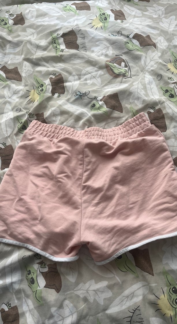 Pembe Mini Pamuklu çocuk şort - Görsel 3