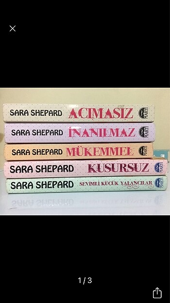 5 kitap tanesi 10 TL bu fiyata bulamazsınız