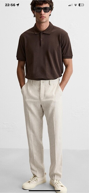 Zara 0 keten pantolon