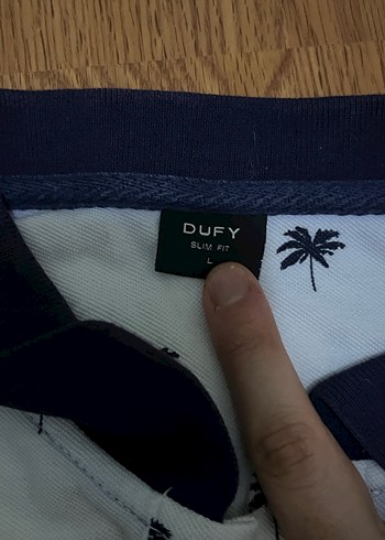 Erkek Beyaz Baskılı Kısa Kollu Polo Tişört - Görsel 3