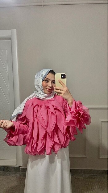 Pembe bluz
