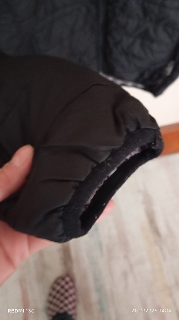 Erkek Siyah Fermuarlı İnce Mont - Görsel 3