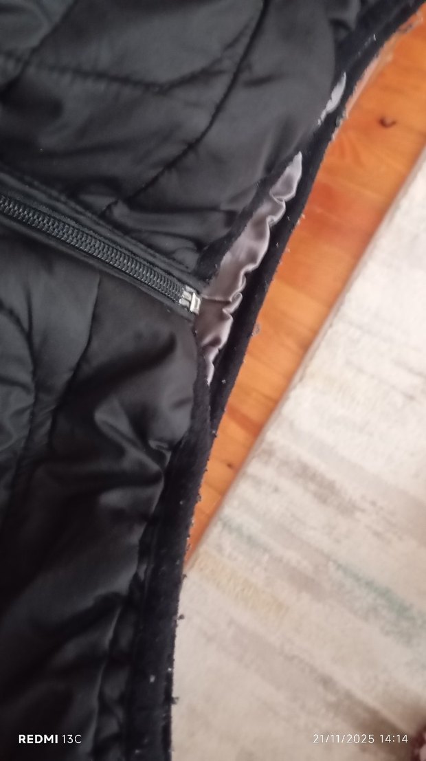 Erkek Siyah Fermuarlı İnce Mont - Görsel 5