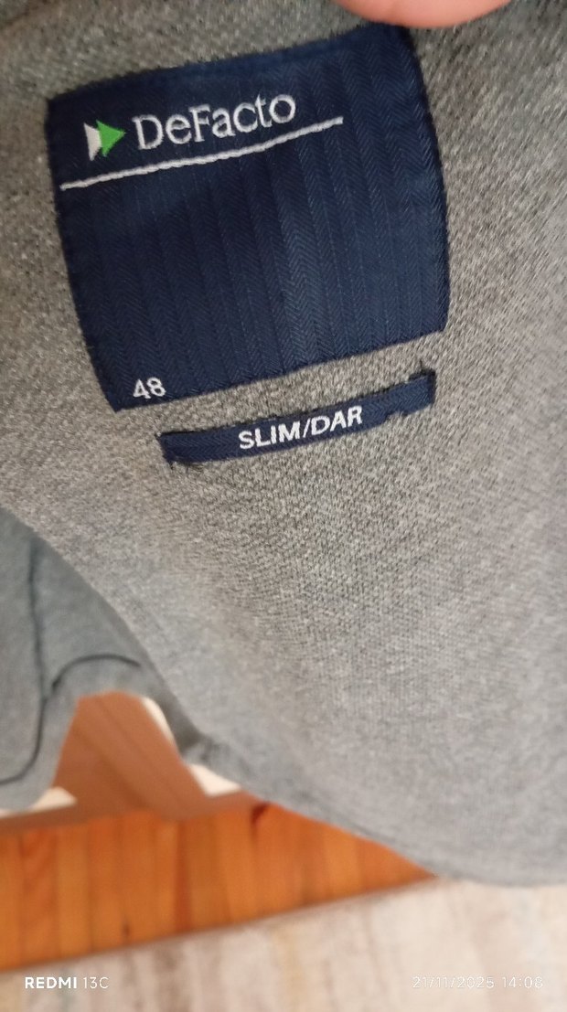 Erkek Düğmeli blazer ceket - Görsel 3