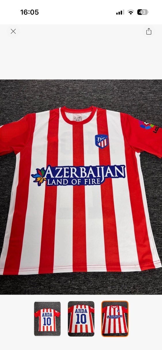 Arda Turan Atletico Madrid Forma - Görsel 2