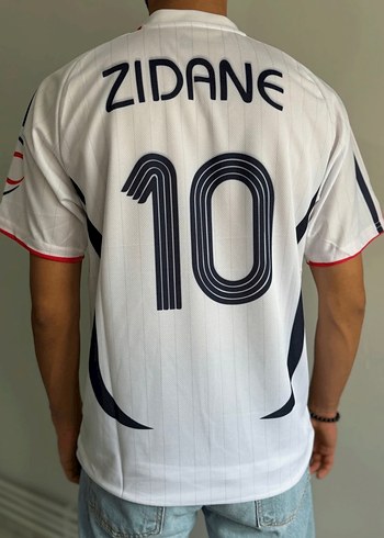 Zıdane Fransa Retro Forma - Görsel 2