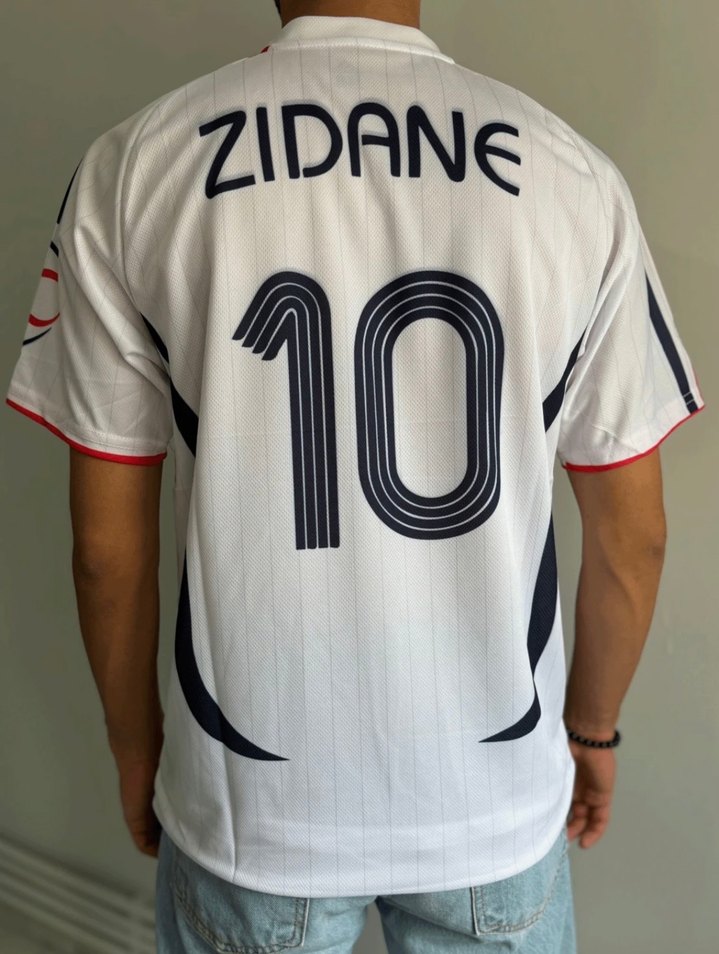 Zıdane Fransa Retro Forma - Görsel 2