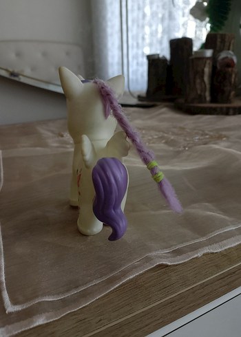  Beden Renk Beyaz Pastel Unicorn Figür