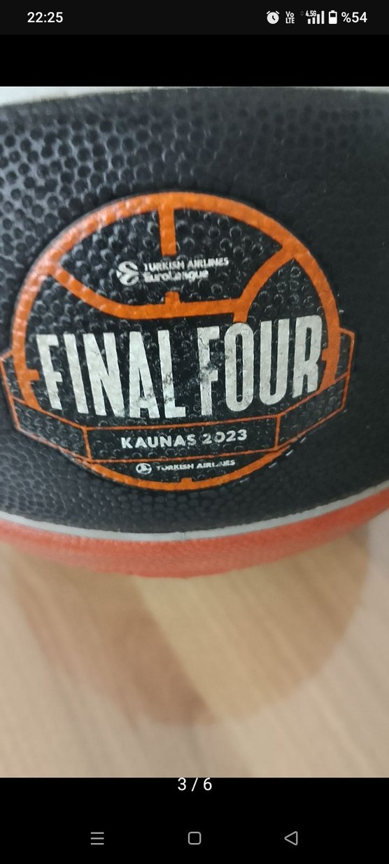 Spalding Basketbol Topu Kaunas 2023 de oynanan top maç bitimi - Görsel 2