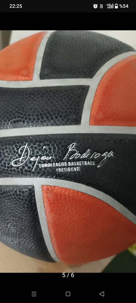 Spalding Basketbol Topu Kaunas 2023 de oynanan top maç bitimi - Görsel 4