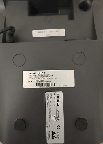 Beko Gri EKO DOTR Yazıcı - Görsel 3