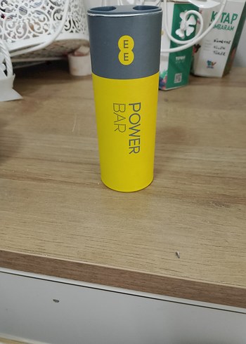 Renkli Sarı Mavi Taşınabilir Power Bank - Görsel 4